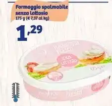 In'S Mercato Formaggio spalmabile senza lattosio offerta
