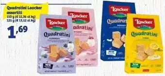 In'S Mercato Loacker quadratini offerta