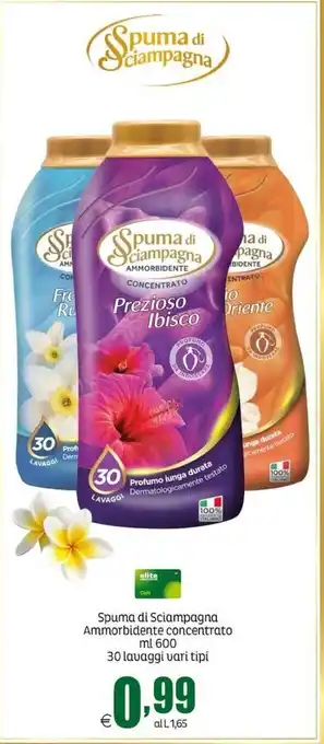 Elite Spuma di sciampagna ammorbidente concentrato 30 lavaggi offerta