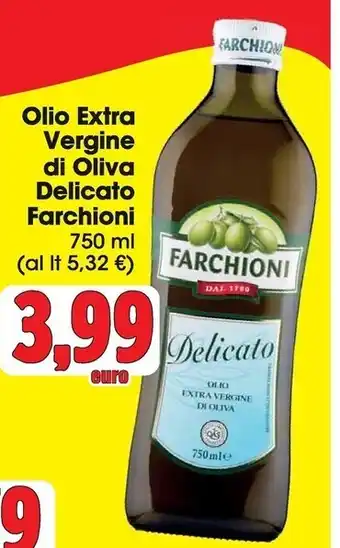 Carrefour Market Farchioni olio extra vergine di oliva delicato offerta