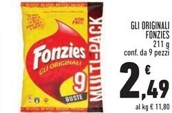 Conad Fonzies gli originali offerta