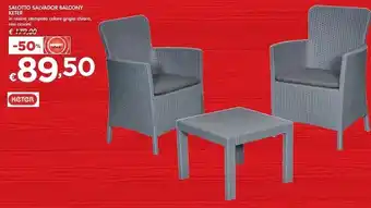 Bennet Keter salotto salvador balcony offerta