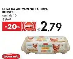 Bennet - uova da allevamento a terra