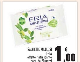 Conad Fria salviette milleusi offerta
