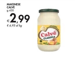 Bennet Calvè maionese offerta