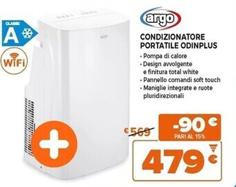 Expert Argo condizionatore portatile odinplus offerta