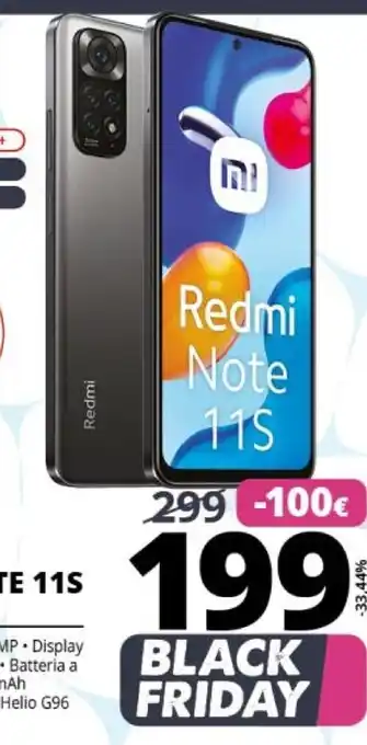 Comet Xiaomi redmi note 11s 16,3 cm (6.43) doppia sim android 11 4g usb tipo-c 6 gb 128 gb 5000 mah bianco offerta