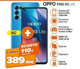 Expert Oppo Find X3 Lite offerta