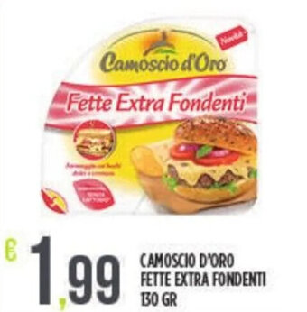 Euroesse CAMOSCIO D'ORO FETTE EXTRA FONDENTI 130 GR offerta