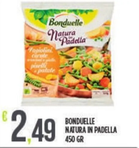 Euroesse BONDUELLE NATURA IN PADELLA 450 GR offerta
