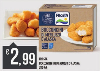 Euroesse FROSTA BOCCONCINI DI MERLUZZO D'ALASKA 280 GR offerta
