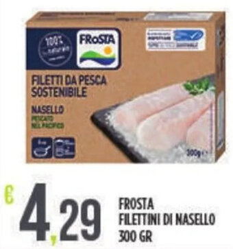 Euroesse FROSTA FILETTINI DI NASELLO 300 GR offerta