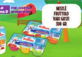 NESTLÈ FRUTTOLO VARI GUSTI 300 GR