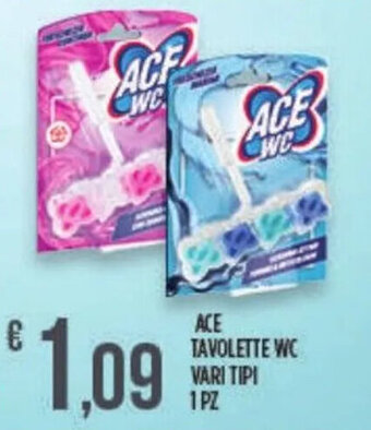 ACE TAVOLETTE WC VARI TIPI 1 PZ