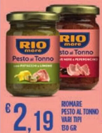 RIOMARE PESTO AL TONNO VARI TIPI 130 GR