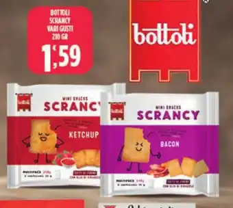 BOTTOLI SCRANCY VARI GUSTI 210 GR
