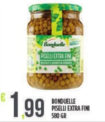 BONDUELLE PISELLI EXTRA FINI 580 GR
