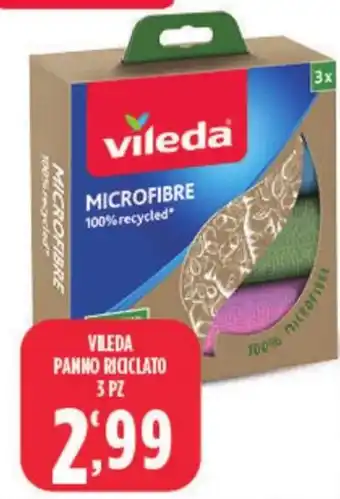 Euroesse VILEDA PANNO RICICLATO 3 PZ offerta