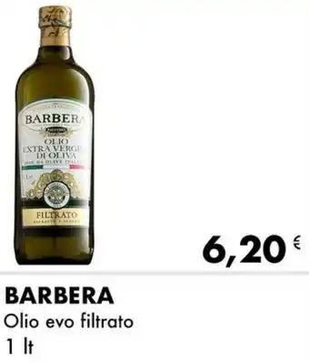 Iper Tosano BARBERA Olio evo filtrato 1 lt offerta