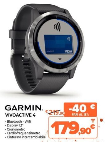 Expert GARMIN VIVOACTIVE 4 offerta