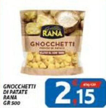 Vivo Supermercati GNOCCHETTI DI PATATE RANA GR 500 offerta