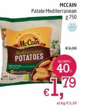 A&O MCCAIN Patate Mediterranean g 750 offerta