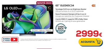 LG OLED evo 65" OLED65C34
