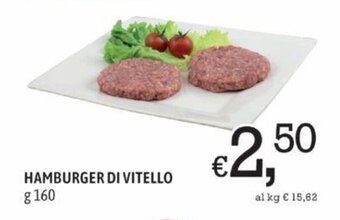 A&O HAMBURGER DI VITELLO g 160 offerta