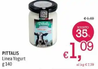 A&O PITTALIS Linea Yogurt g 140 offerta
