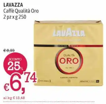 A&O LAVAZZA Caffè Qualità Oro 2pz x g 250 offerta