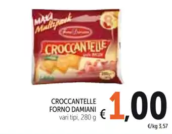 Spazio Conad Damiani Croccantelle Forno 280g offerta