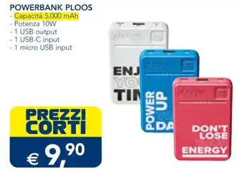 Esselunga POWERBANK PLOOS offerta