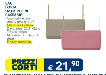 Esselunga BAG PORTA SMARTPHONE CASE&ME offerta