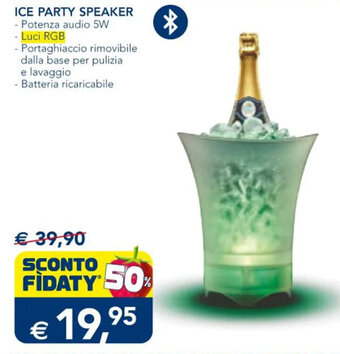 Esselunga ICE PARTY SPEAKER offerta