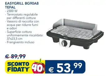 Esselunga EASYGRILL BG90A8 TEFAL offerta