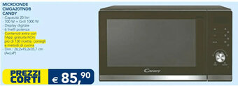 Esselunga MICROONDE CMGA20TNDB CANDY offerta
