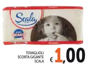 Spazio Conad Scala Scorta Gigante Tovaglioli offerta