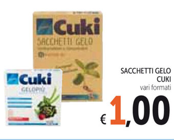 Cuki Sacchetti Gelo