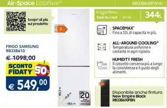 Esselunga FRIGO SAMSUNG RB33B610 offerta