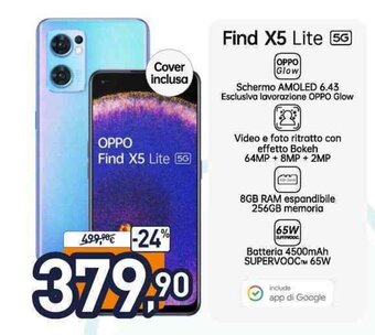 Unieuro OPPO Find X5 Lite 5G offerta