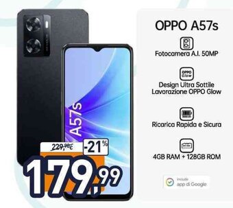 Unieuro OPPO A57s offerta