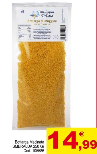 Centro Cash Bottarga Macinata SMERALDA 250 Gr offerta