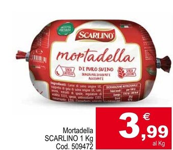 Mortadella SCARLINO 1 Kg