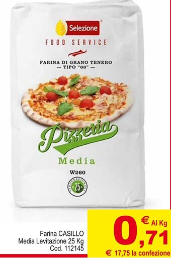 Farina CASILLO Media Levitazione 25 Kg