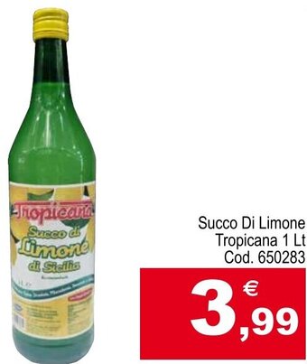 Centro Cash Succo Di Limone Tropicana 1 Lt offerta