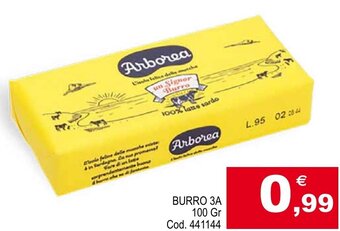 Centro Cash BURRO 3A 100 Gr offerta