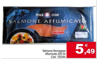 Centro Cash Salmone Norvegese Affumicato 200 Gr offerta