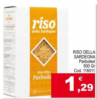 RISO DELLA SARDEGNA Parboiled 500 Gr