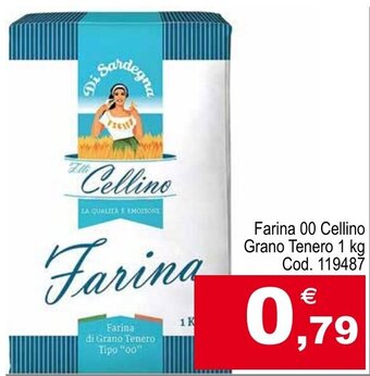 Farina 00 Cellino Grano Tenero 1 kg