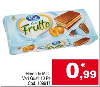 Merende MIDI Vari Gusti 10 Pz